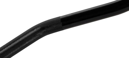 Signature Fitness Standard Threaded Curl Barbell Curl Bar 48 inch