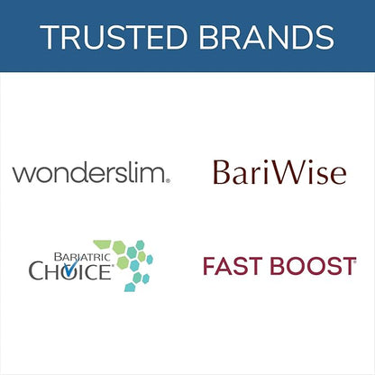 WonderSlim FAST BOOST Energy & Hydration Drink Mix, Orange, with Electrolytes, Vitamins B, C & E, Antioxidants, No Sugar (14ct)