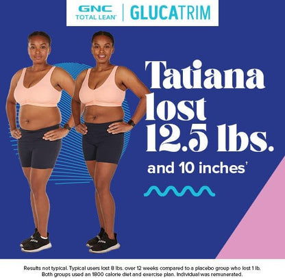 GNC Total Lean GlucaTrim - 120 Capsules (60 Servings)