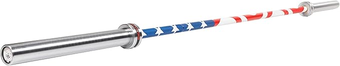 Signature Fitness Olympic Cerakote Barbell – for Home 190K PSI 1,500-Pound Capacity,