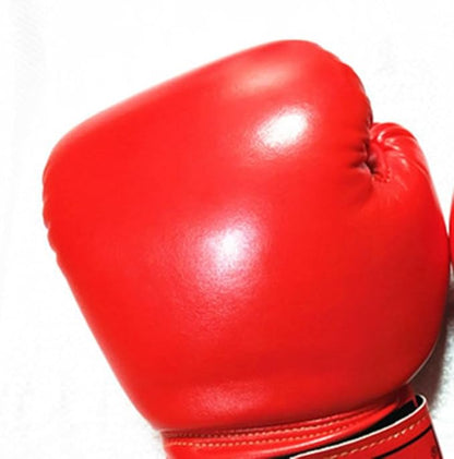 Garneck Kids Boxing Gloves Training Gloves Training Mitts Junior Punch PU Leather Sponge Filled for Toddler and Youth Red