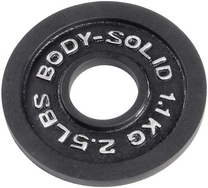 Body-Solid Cast Iron Olympic Weight Plate Set 2 Inch