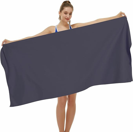 CHARS Camping Towels Microfiber Sand Free Beach Towel (30" x 63") with