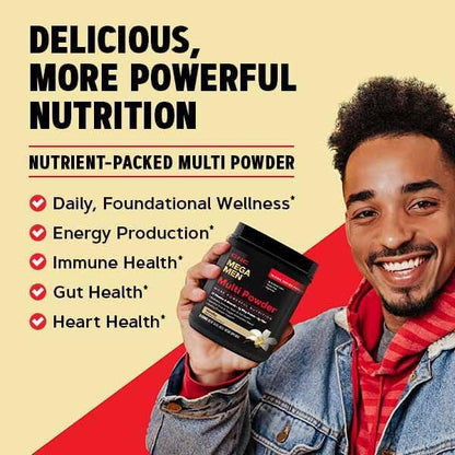 GNC Mega Men Multi Powder Chocolate