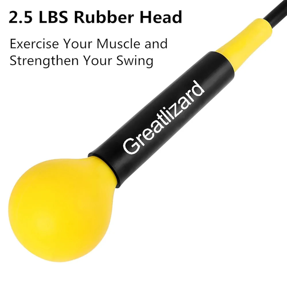 Golf Swing Training Aid Golf Swing Trainer Aid Golf Practice Warm-Up Stick for Strength Flexibility and Tempo Training Golf Golf Swing Aid for Men and Women
