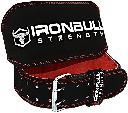 Weight Lifting Belt - 6-inch Padded Leather Weight