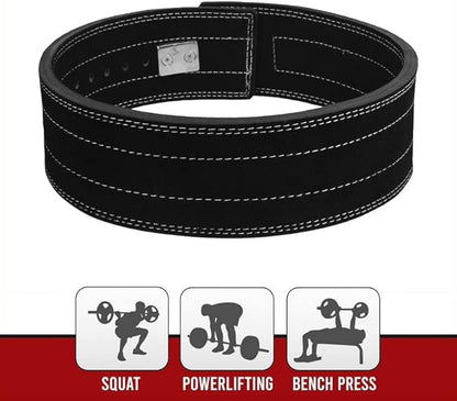 DEFY Weightlifting Lever Belt – 4” Wide Powerlifting 10MM Lever