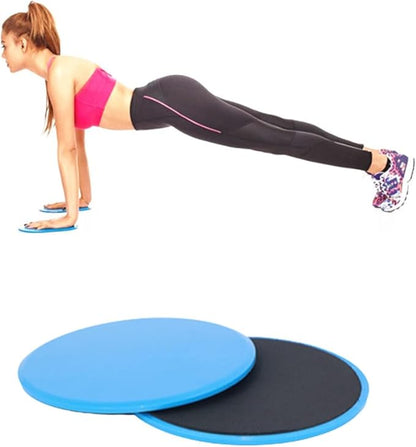Non Slip Exercise Gliding Discs 2 Pcs Core