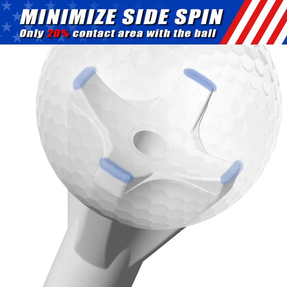 Premium Golf Tees Choose Between 200 Count or 100 Count, Professional Marking System Golf Tees 3-1/4 Inch, Reduce Friction Side Spin More Stable Golf Tees