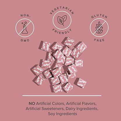 Chewsy Women's Multivitamin Chews, Immune & Energy Support, Vitamins C, B12, A, D, E, Folic Acid, Probiotics, Biotin, Cranberry, Adult Chewable Vitamin, Individually Wrapped Fruity Chews-6 Day Supply