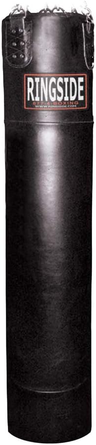Ringside Powerhide Muay Thai Heavy Bag - Unfilled Black 13"x 68" inch