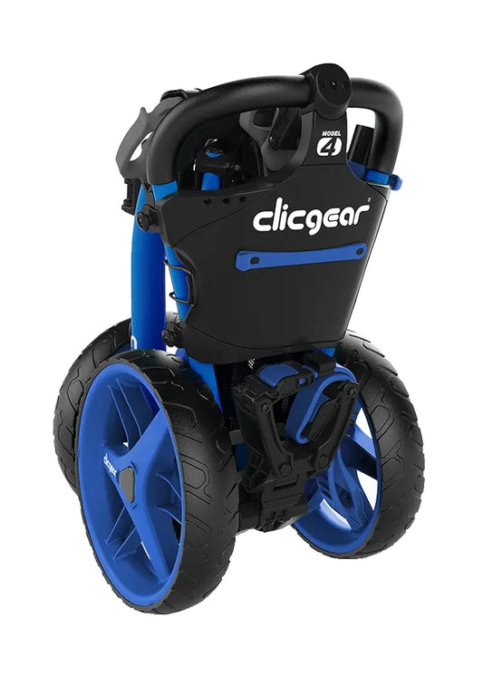 Clicgear Model 4.0 Golf Push Cart, 3-Wheel Foldable Walking Golf Cart