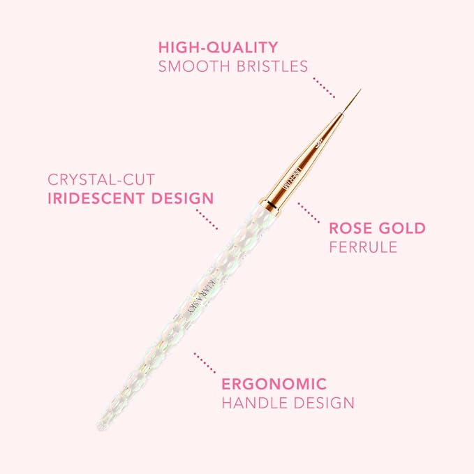 Kiara Sky Nail Art Brush | M Liner | 9mm flexible sharp point