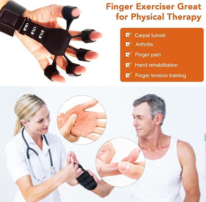 Grip Strength Trainer 6 Resistant Therapy(2PCS)