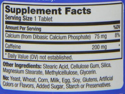 ProLab Caffeine Tablets 100 Count