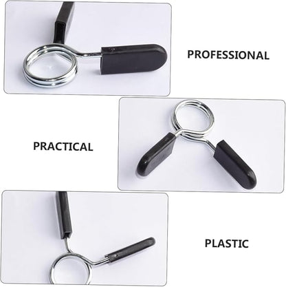 VANZACK 6pcs Barbell Buckle Sport Accessories Stainless Steel 1 in