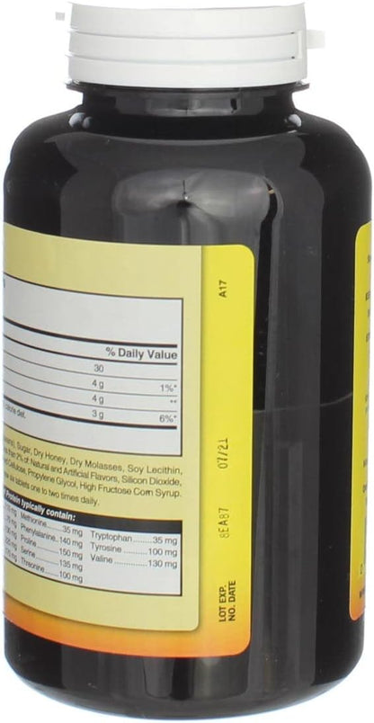 Natures Blend Protein Tablets Honey Flavor 200 Tablets
