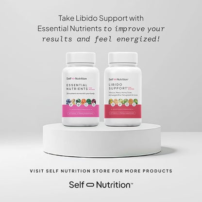 Libido Support for Women, Sensitivity & Desire, Women's libido- Female libido Booster with Horny Goat Weed, maca, tribulus, ashwagandha & More - USA, Keto - 60 Capsules