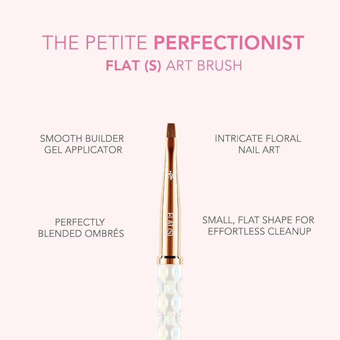 Kiara Sky Nail Art Brush | M Flat | ideal for blending and shading