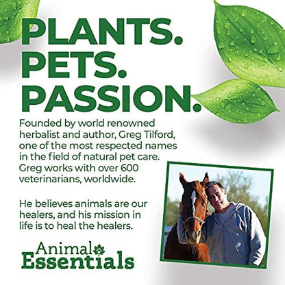 Animal Essentials Detox Blend - Liver Support for Dogs & Cats, Liver Supplement, Herbal Formula, Human Grade Herbs, Animal Wellness Tonics - 2 Fl Oz