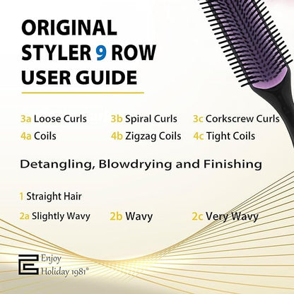 Curly Hair Brush for Women Men Curl Defining Hairbrush Unbrush Small Mini Detangler Wavy Edge Combs Barber Styling Tools Travel Accessories Cruise Ship Essential 2029 Beach Vacation Must Have Gift