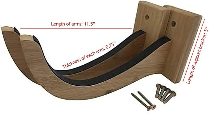 COR Surf Surfboard Wall Rack for Longboards and Shortboards | Beautiful Wood Wall Display Mount Works Indoor and Outdoor