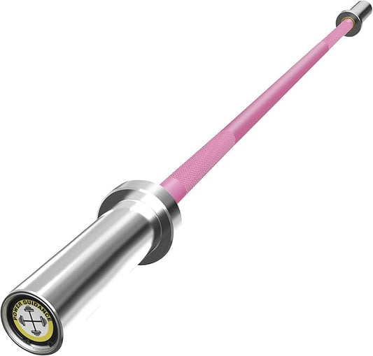 POWER GUIDANCE Chrome Olympic Barbell Bar 2 Inch 4ft/5ft/6ft