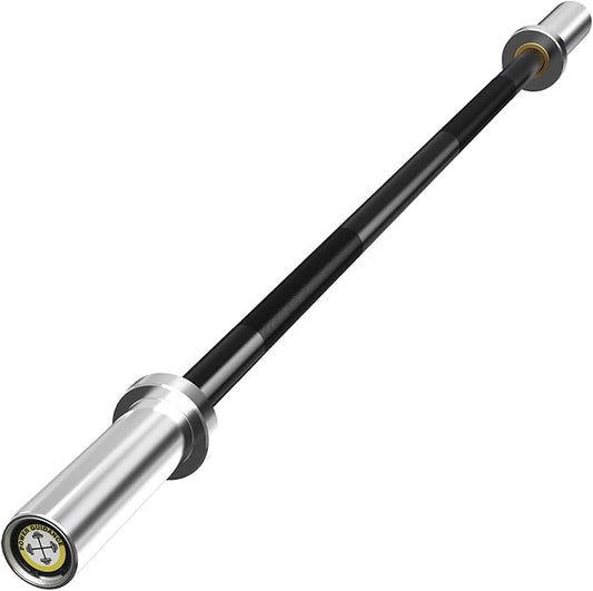 POWER GUIDANCE Chrome Olympic Barbell Bar 2 Inch 4ft/5ft/6ft