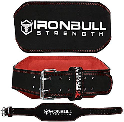 Weight Lifting Belt - 6-inch Padded Leather Weight