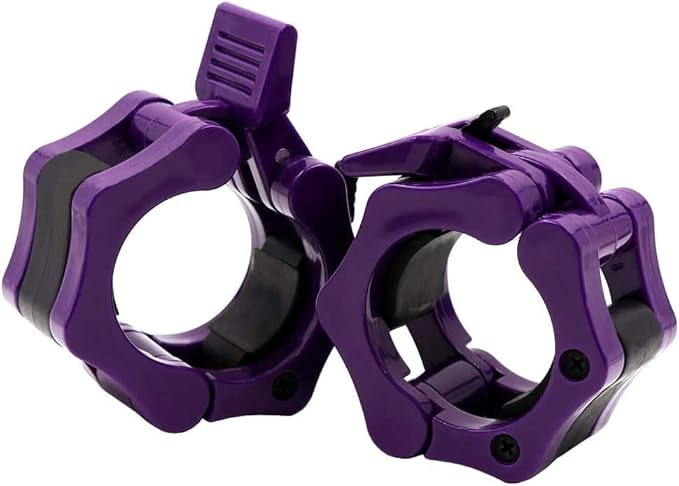 Clout Fitness Barbell Clamps Collars for 2 Inch