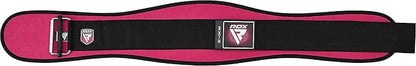 RDX Women Weight Lifting Belt 6.5” Curved Padded
