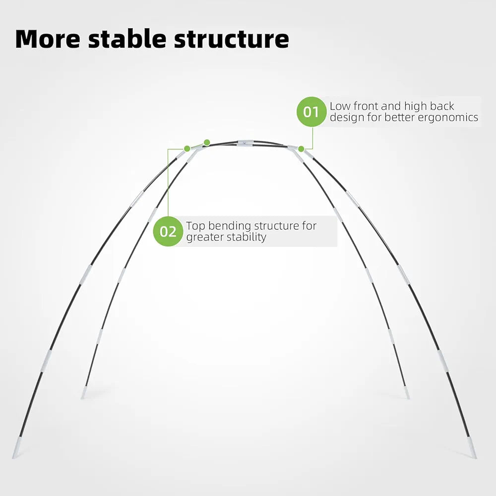 Golf Net - Upgraded 10x7ft Practice Net with 5 Real Balls, Tri-Turf Mat and Portable Storage Bag, Durable Hitting Nets for Backyard Driving Swing Outdoor - Gifts for Golfing Lovers - Golf Accessories