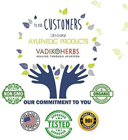 Vadik Herbs Mahasudarshan Powder 100 Vegicaps | Supports Immunity and Promotes Detoxification, Helps to Maintain Normal Body Temperature