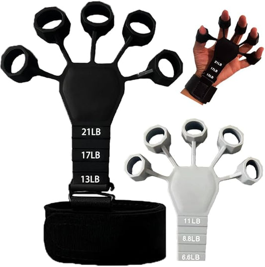 Grip Strength Trainer 6 Resistant Therapy(2PCS)