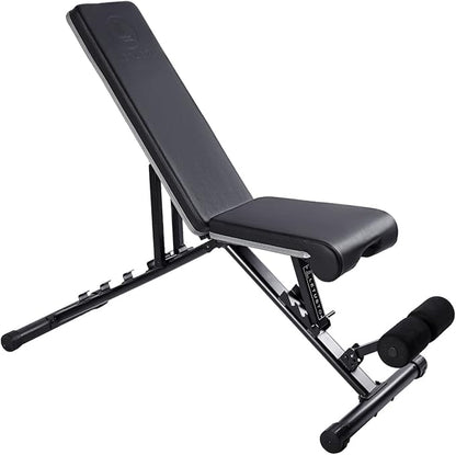 Letusto Adjustable Weight Bench Heavy Duty Incline Decline 1100 lb