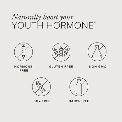 Serovital Advanced for Women - Anti-Aging Supplement for Women - HGH Supplements for Women - Skin Benefits, Energy, and Sleep - 30 Servings