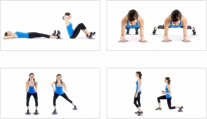 Double Sided Slide Core Slide Ultimate Core Coach Gym