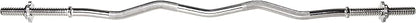 Signature Fitness Standard Olympic Super Curl Barbell Curl 48 inch