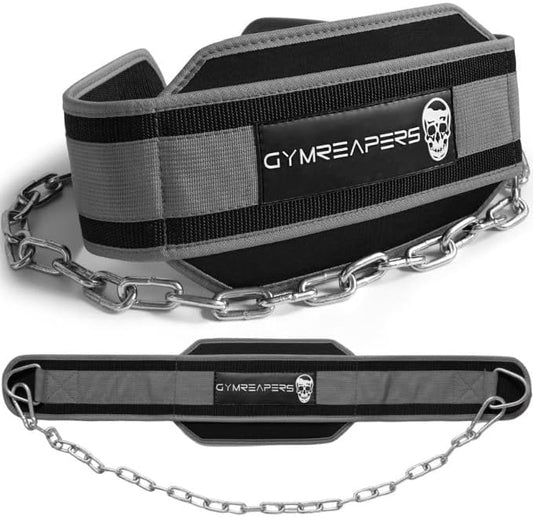 Gymreapers Dip Belt With Chain For Weightlifting