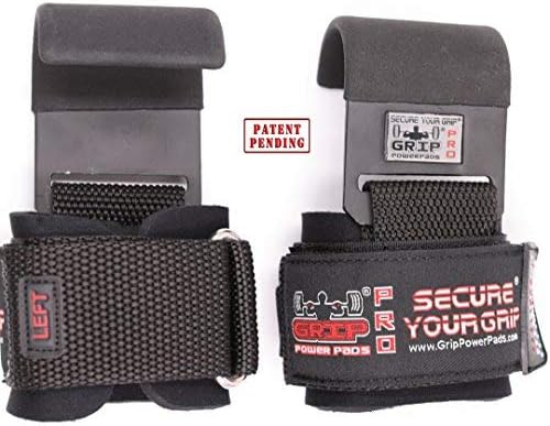 Weight Lifting Hooks Heavy Duty Lifting Wrist Straps