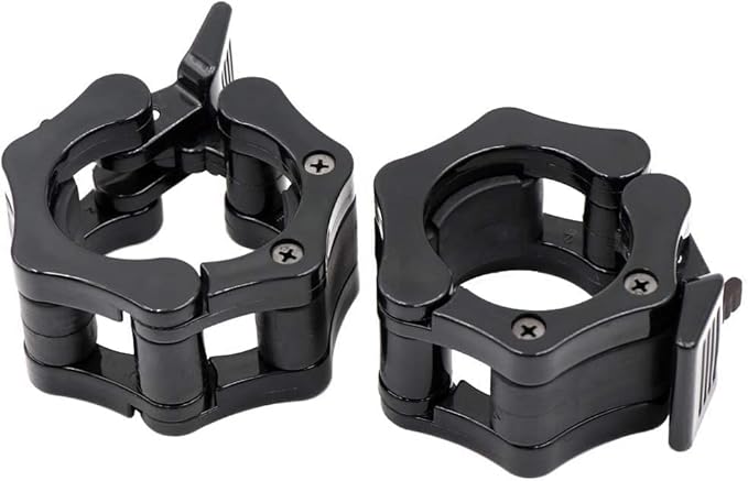 Clout Fitness Barbell Clamps Collars for 2 Inch