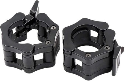 Clout Fitness Barbell Clamps Collars for 2 Inch