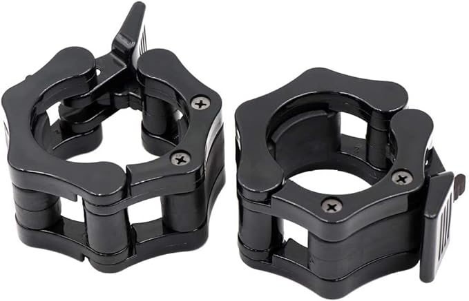 Clout Fitness Barbell Clamps Collars for 2 Inch