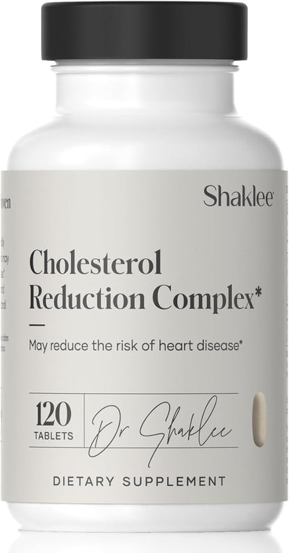 Shaklee - Cholesterol Complex: Plant-Based Formula for Cardiovascular Wellness- 120 Tablets