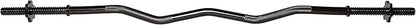 Signature Fitness Standard Olympic Super Curl Barbell Curl 48 inch