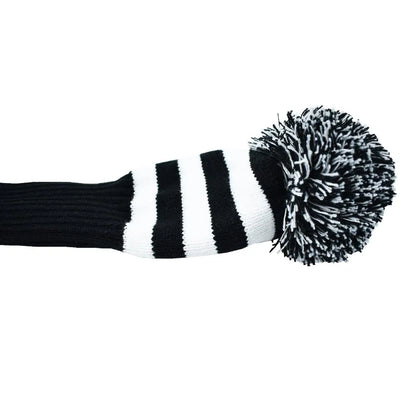 Stripes Knitted Golf Club Head Covers 3 Piece Set 1 3 5 Driver and Fairway HeadCovers Fits 460cc Drivers