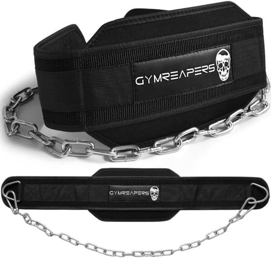 Gymreapers Dip Belt With Chain For Weightlifting