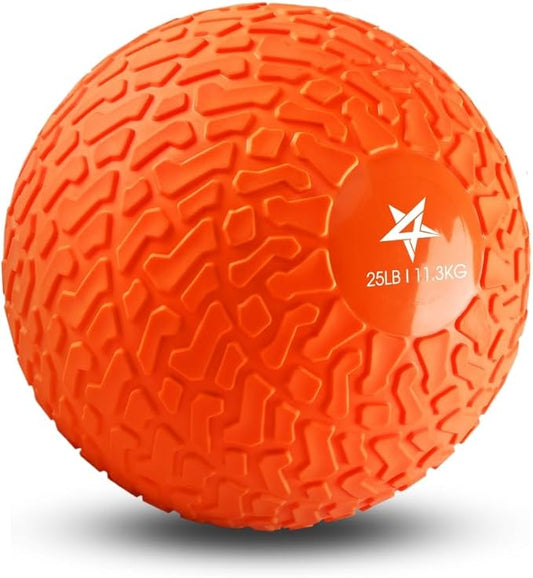 Yes4All Upgraded Fitness Slam Medicine Ball 25lbs for exercise