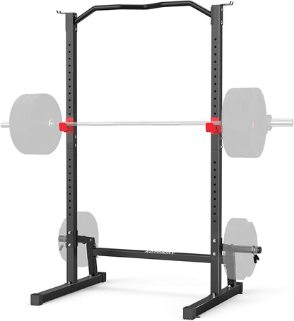 Power Cage Height Adjustable Squat Rack Home Gym