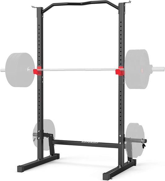 Power Cage Height Adjustable Squat Rack Home Gym